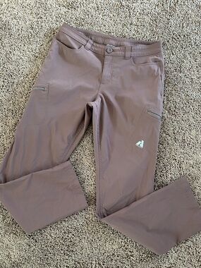 Eddie Bauer First Ascent Women’s Light Weight Pants Sz 10 Plum Outdoor Hiking
